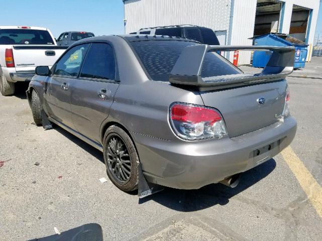 JF1GD79696G503079 - 2006 SUBARU IMPREZA WR SILVER photo 3