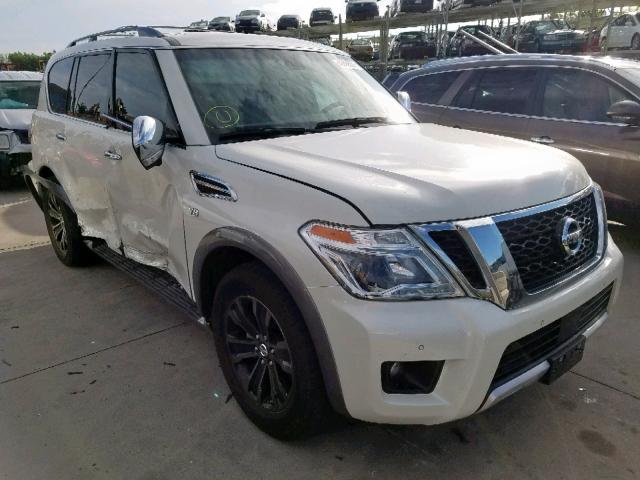 JN8AY2NE6H9708245 - 2017 NISSAN ARMADA PLA WHITE photo 1