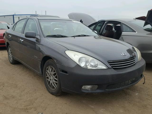 JTHBA30G145052149 - 2004 LEXUS ES 330 BLACK photo 1