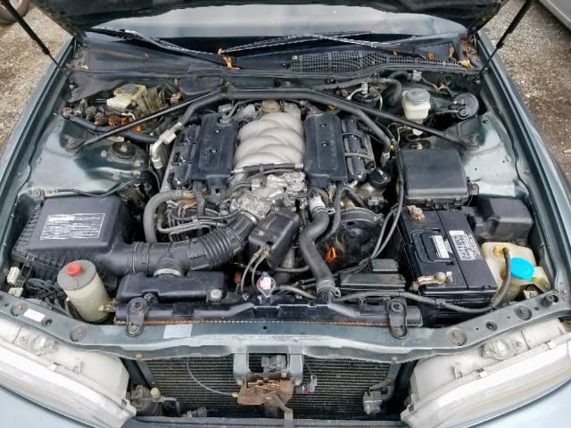 JH4KA7674PC020567 - 1993 ACURA LEGEND LS GREEN photo 7