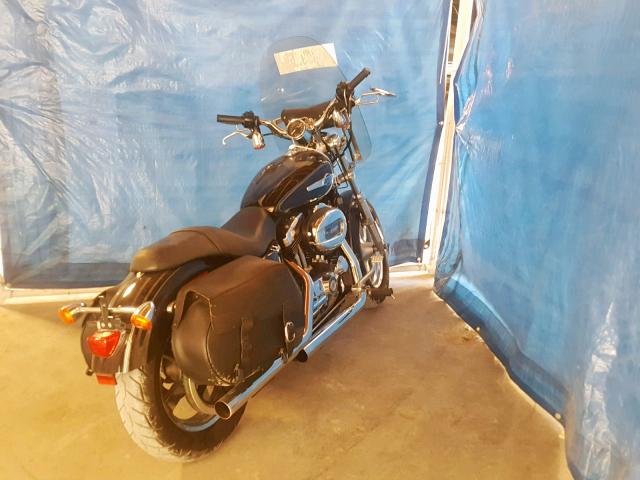 1HD1CT325BC422775 - 2011 HARLEY-DAVIDSON XLH1200 C BLACK photo 4