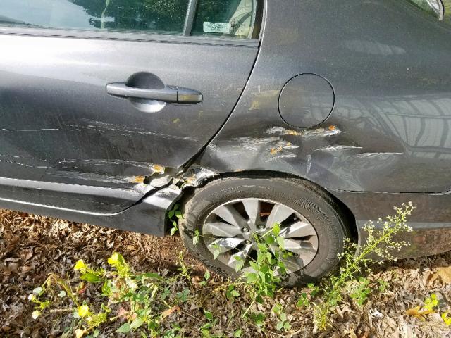 2HGFA16939H357220 - 2009 HONDA CIVIC EXL 灰色 照片 9