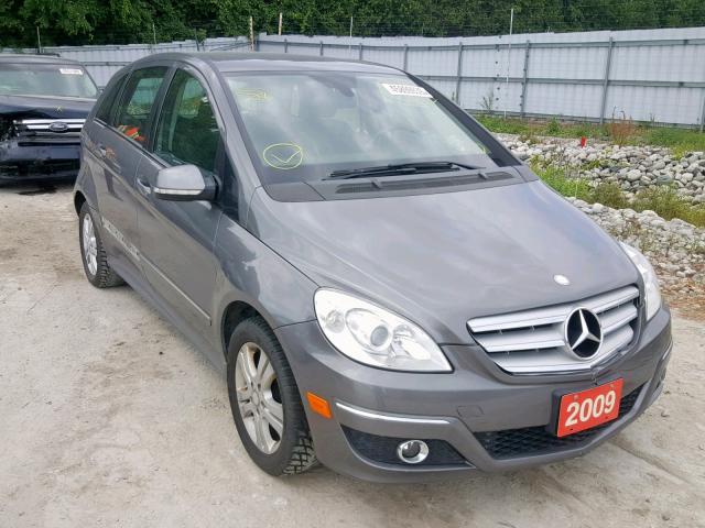 WDDFH33X39J447058 - 2009 MERCEDES-BENZ B200 GRAY photo 1