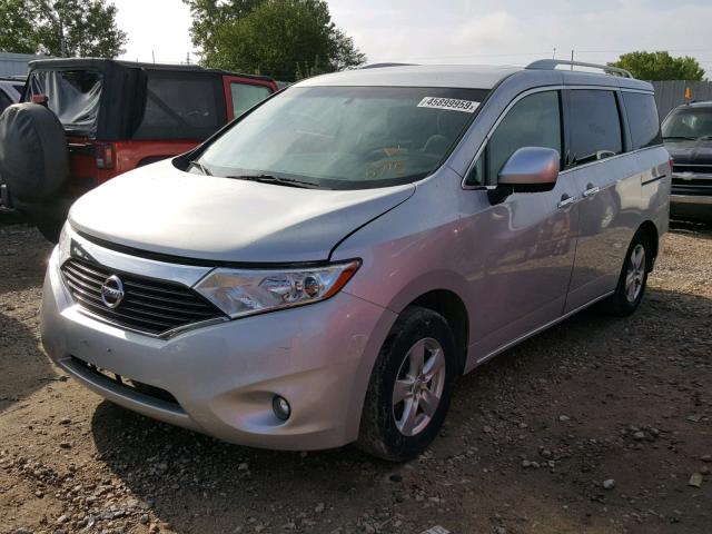 JN8AE2KPXG9156715 - 2016 NISSAN QUEST S SILVER photo 2