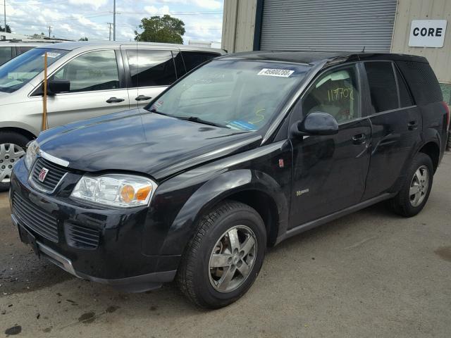 5GZCZ33Z17S871792 - 2007 SATURN VUE HYBRID BLACK photo 2