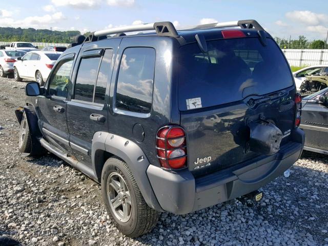1J4GL38K05W607706 - 2005 JEEP LIBERTY RE Qara foto 3