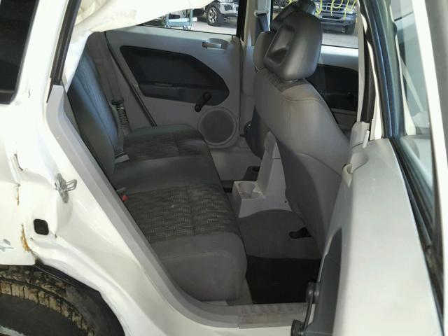 1B3HB28B77D301349 - 2007 DODGE CALIBER WHITE photo 6