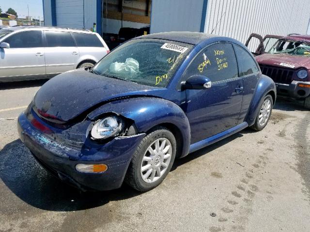 3VWCK21C74M402304 - 2004 VOLKSWAGEN NEW BEETLE შავი ფოტო 2