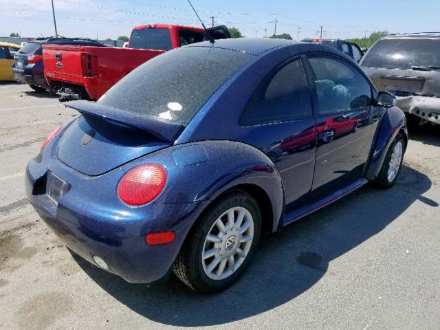 3VWCK21C74M402304 - 2004 VOLKSWAGEN NEW BEETLE შავი ფოტო 4