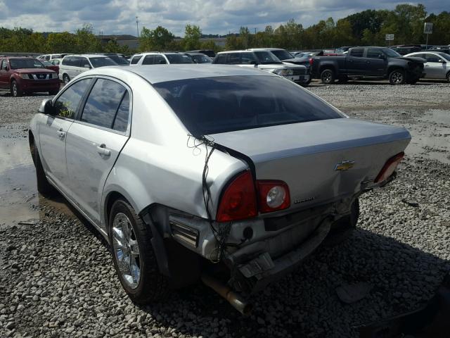 1G1ZC5E09AF272154 - 2010 CHEVROLET MALIBU 1LT SILVER photo 3