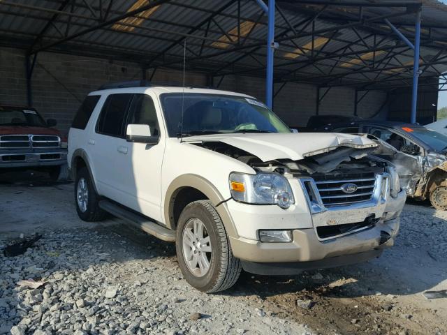 1FMEU64E49UA25827 - 2009 FORD EXPLORER E WHITE photo 1