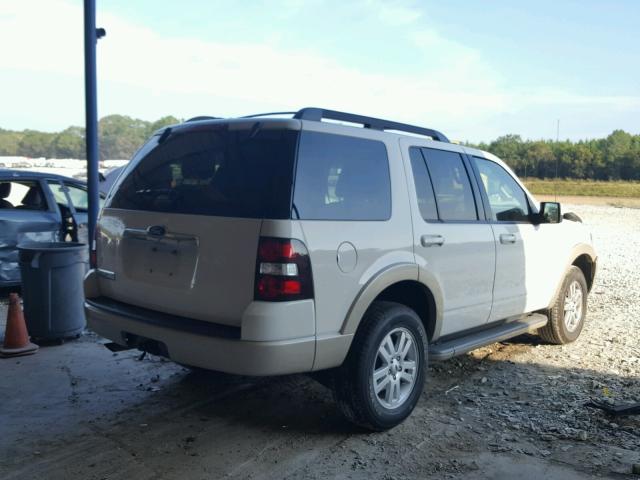 1FMEU64E49UA25827 - 2009 FORD EXPLORER E WHITE photo 4