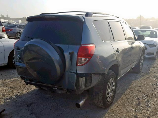 JTMZD33V286059869 - 2008 TOYOTA RAV4 GRAY photo 4