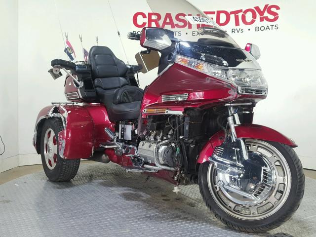 1HFSC2200WA001599 - 1998 HONDA GL1500 A MAROON photo 2