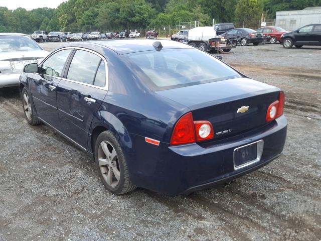 1G1ZC5E00CF246819 - 2012 CHEVROLET MALIBU 1LT BLUE photo 3