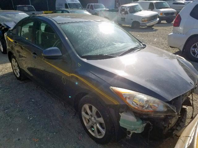 JM1BL1SF7A1169502 - 2010 MAZDA 3 I GRAY photo 1