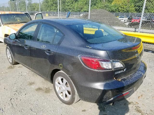 JM1BL1SF7A1169502 - 2010 MAZDA 3 I GRAY photo 3