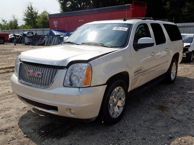 1GKUCKE0XAR203718 - 2010 GMC YUKON XL C WHITE photo 2