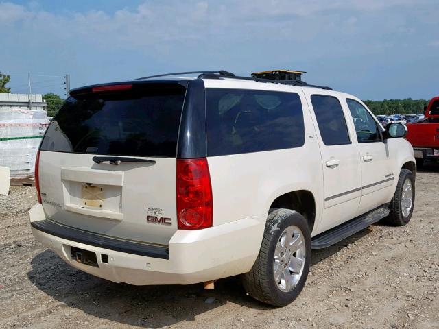 1GKUCKE0XAR203718 - 2010 GMC YUKON XL C WHITE photo 4