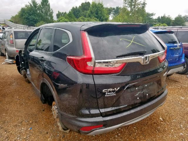 5J6RW2H8XJL007298 - 2018 HONDA CR-V EXL BLACK photo 3