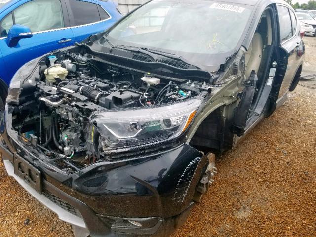 5J6RW2H8XJL007298 - 2018 HONDA CR-V EXL BLACK photo 9