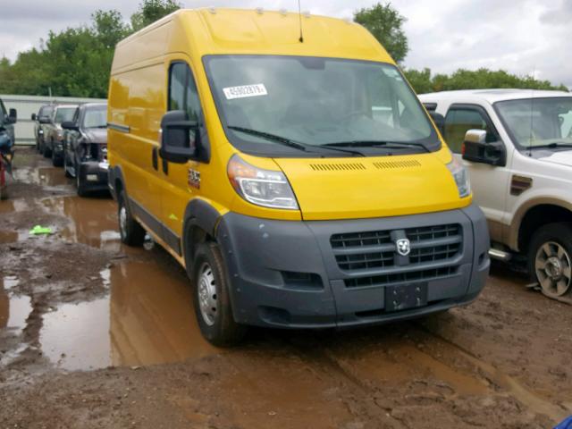 3C6TRVBG7EE122807 - 2014 RAM PROMASTER 黄色 照片 1