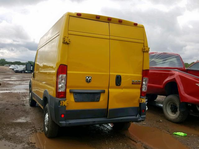 3C6TRVBG7EE122807 - 2014 RAM PROMASTER 黄色 照片 3