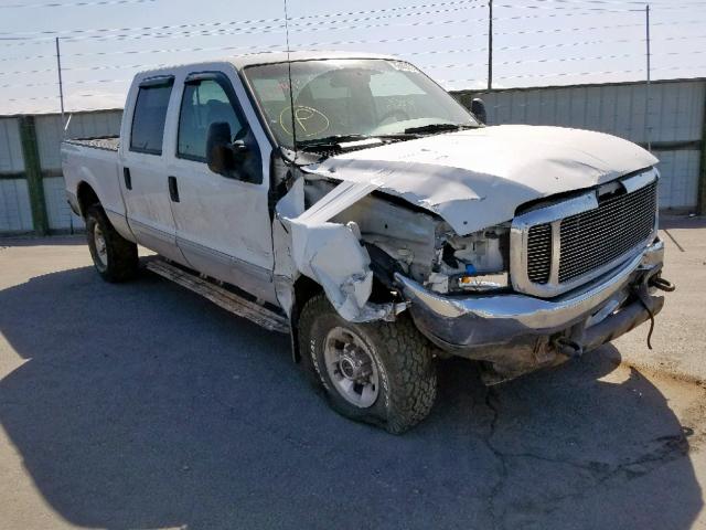 1FTSW31F62EB42080 - 2002 FORD F350 SRW S WHITE photo 1