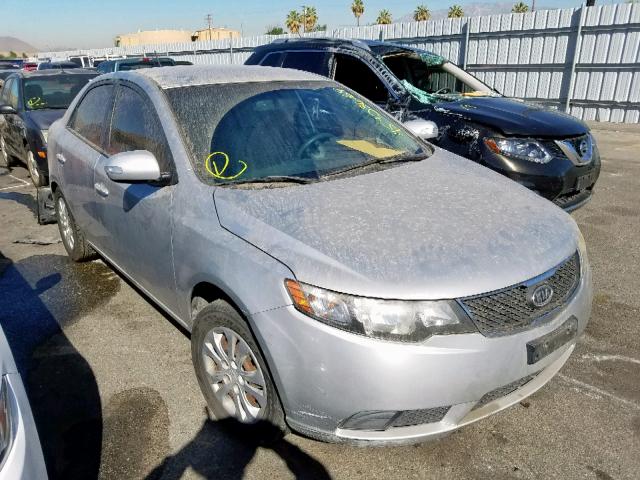 KNAFU4A25A5144327 - 2010 KIA FORTE EX SILVER photo 1