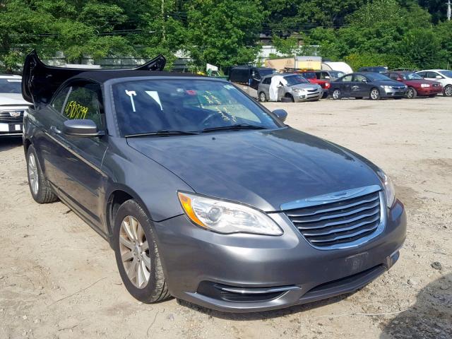 1C3BCBEG6CN271240 - 2012 CHRYSLER 200 TOURIN GRAY photo 1