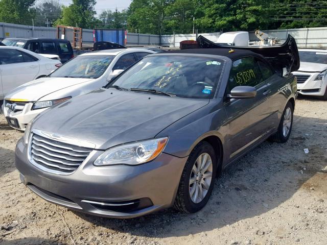 1C3BCBEG6CN271240 - 2012 CHRYSLER 200 TOURIN GRAY photo 2