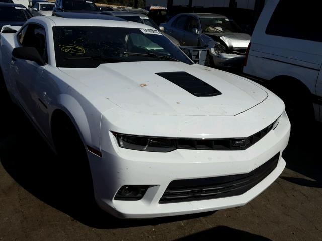 2G1FJ1EW0F9153348 - 2015 CHEVROLET CAMARO 2SS WHITE photo 1