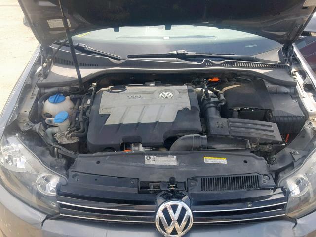 3VWML7AJ7DM644443 - 2013 VOLKSWAGEN JETTA TDI GRAY photo 7