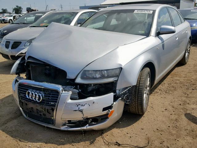 WAUDH74F17N009995 - 2007 AUDI A6 3.2 QUA SILVER photo 2