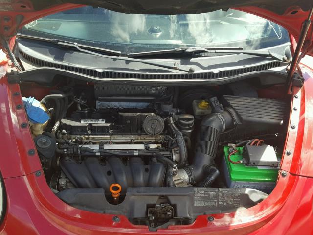 3VWSF31Y76M314714 - 2006 VOLKSWAGEN NEW BEETLE Qırmızı foto 7