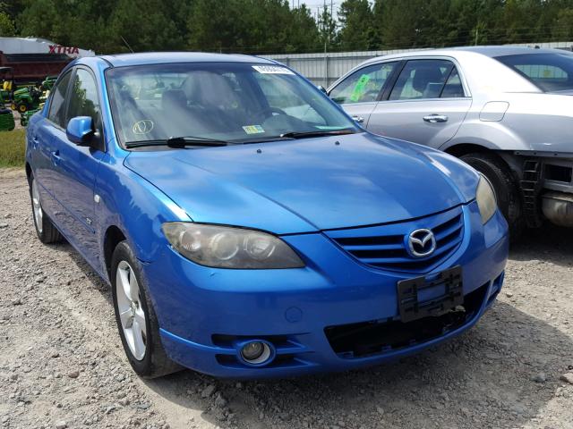 JM1BK323561487775 - 2006 MAZDA 3 S BLUE photo 1