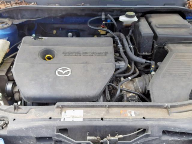 JM1BK323561487775 - 2006 MAZDA 3 S BLUE photo 7