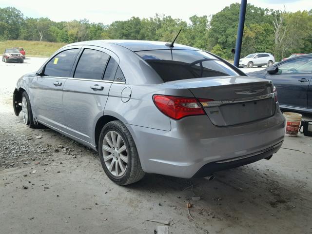 1C3CCBBG5DN532268 - 2013 CHRYSLER 200 TOURIN SILVER photo 3