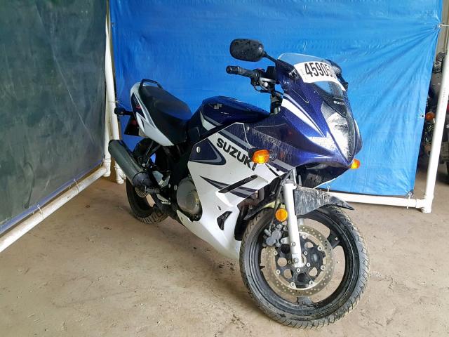 VTTGM51A462102905 - 2006 SUZUKI GS500 FK BLUE photo 1