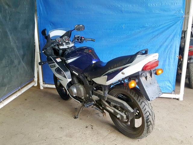 VTTGM51A462102905 - 2006 SUZUKI GS500 FK BLUE photo 3