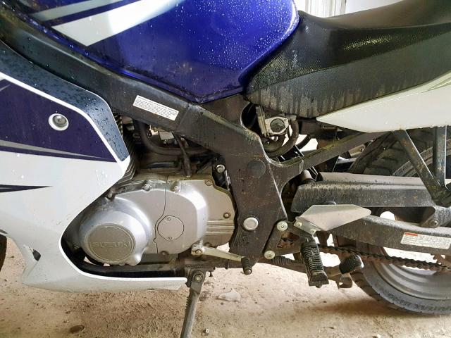 VTTGM51A462102905 - 2006 SUZUKI GS500 FK BLUE photo 7