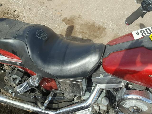 1HD1GHL16WY312173 - 1998 HARLEY-DAVIDSON FXD RED photo 5