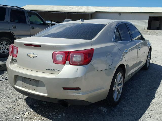 1G11H5SA3DF255334 - 2013 CHEVROLET MALIBU LTZ 棕色 照片 4