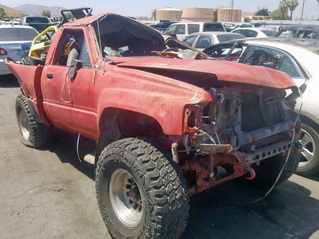 JT4RN63R0H0107728 - 1987 TOYOTA PICKUP RN6 RED photo 1