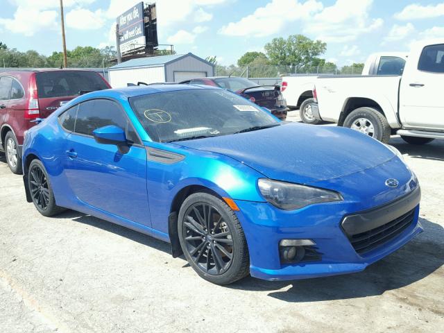 JF1ZCAC17E9602976 - 2014 SUBARU BRZ 2.0 LI BLUE photo 1