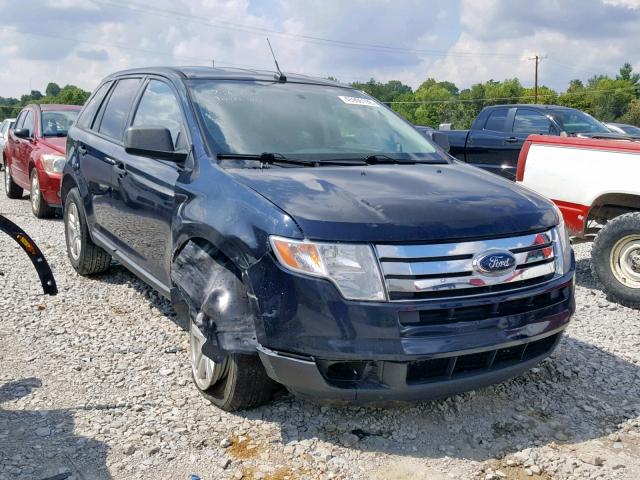 2FMDK3GCXABA01469 - 2010 FORD EDGE SE BLUE photo 1