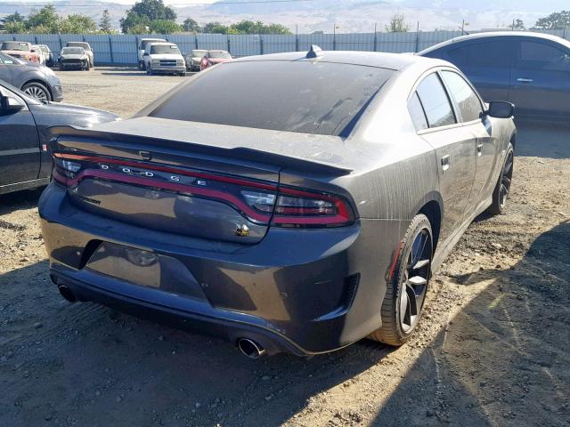 2C3CDXGJ6KH615681 - 2019 DODGE CHARGER SC CHARCOAL photo 4