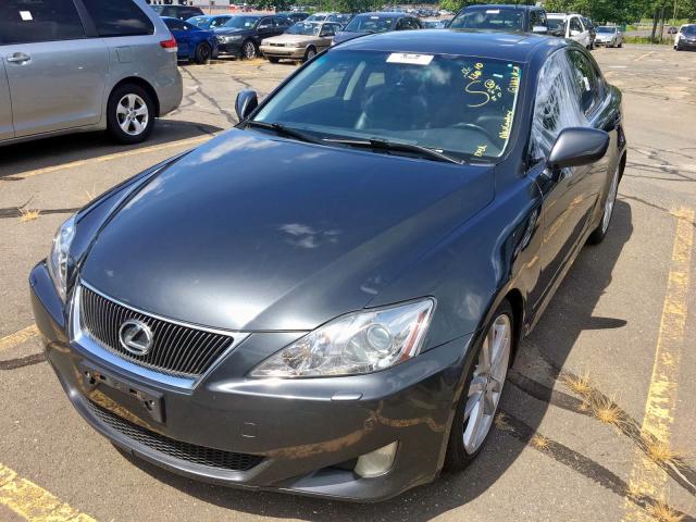 JTHBE262065003666 - 2006 LEXUS IS 350 BLACK photo 2