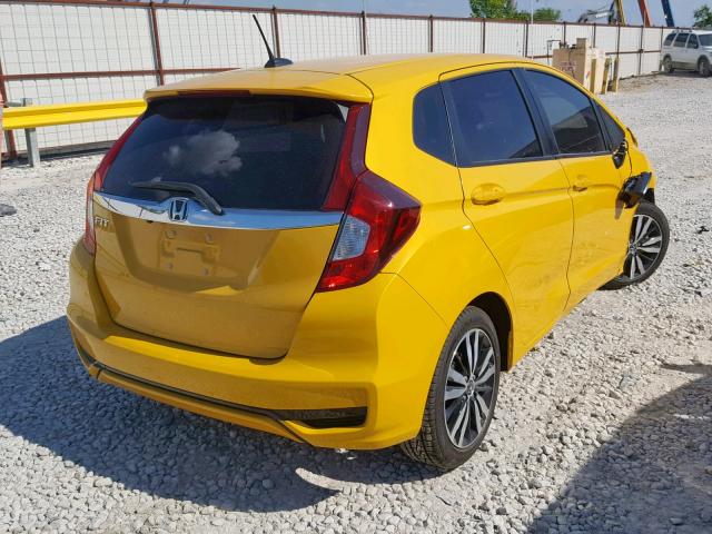 3HGGK5H88JM728438 - 2018 HONDA FIT EX GRAY photo 4