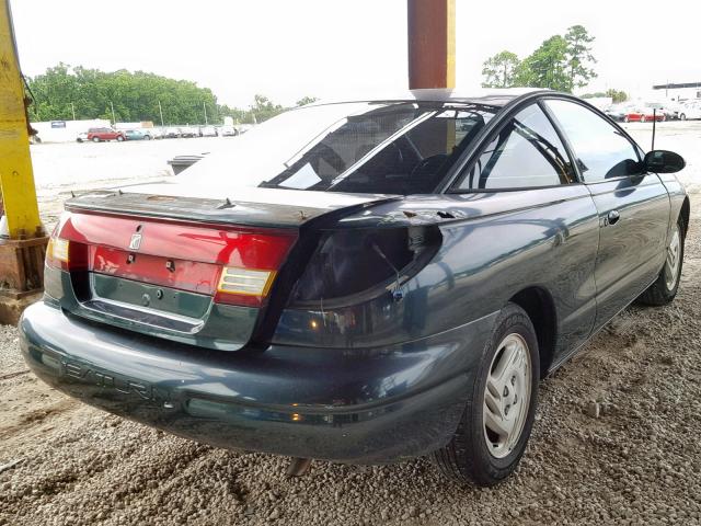 1G8ZG1276VZ100152 - 1997 SATURN SC2 GREEN photo 4